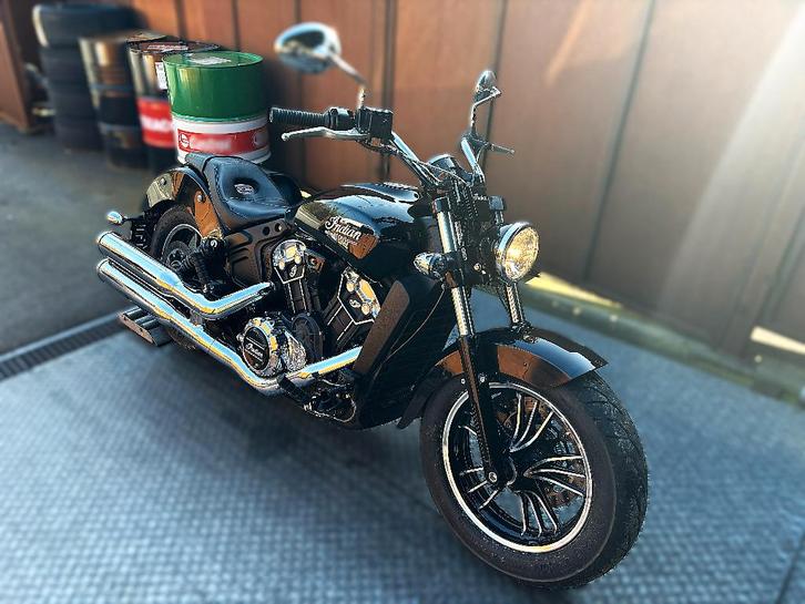 Indian Scout 2022 abs 1133cm³ 6400km garantie 1.2,3 jaar jhb, Motoren, Motoren | Overige merken, Bedrijf, Chopper, meer dan 35 kW