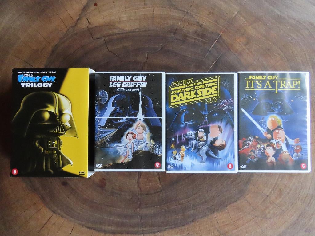 DVD-box Family Guy Trilogy (Star Wars) Compleet, Ophalen, Alle leeftijden, Zo goed als nieuw, Boxset