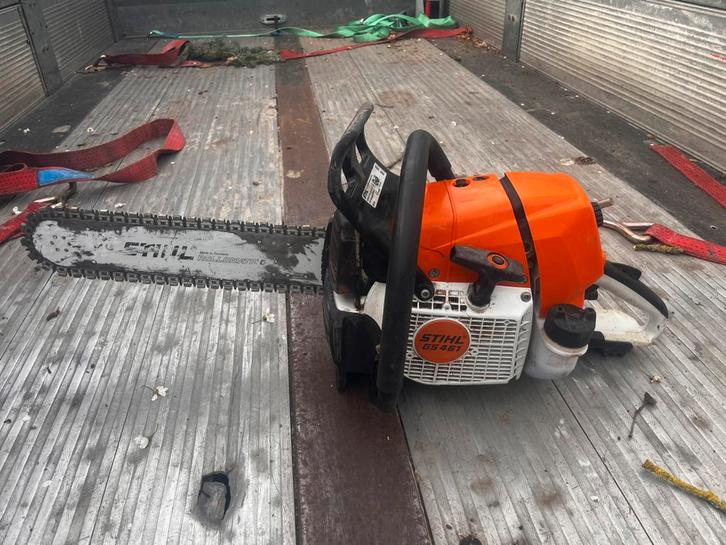 Steenzaag stihl gs 461 steenkettingzaag, Doe-het-zelf en Bouw, Gereedschap | Zaagmachines, Gebruikt, Overige typen, 1200 watt of meer