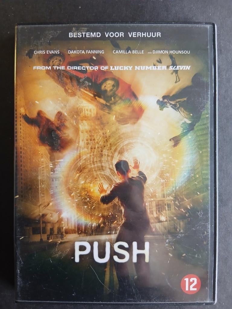 Push (2009) Chris Evans, Dakota Fanning, CD & DVD, DVD | Action, À partir de 12 ans, Enlèvement ou Envoi, Thriller d'action