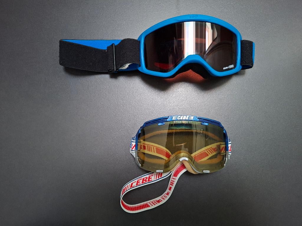 Skibrillen kind 6-9 jaar - set van 2, Zo goed als nieuw, Kleding, Ski, Ophalen