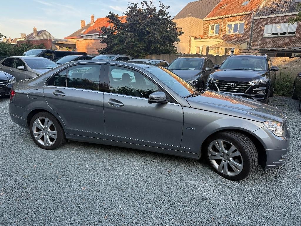 Mercedes C200 jaar 2011 Euro 5**120.000 km*Mercedes carnot*, Zwart, Leder, Bedrijf, 5 deurs