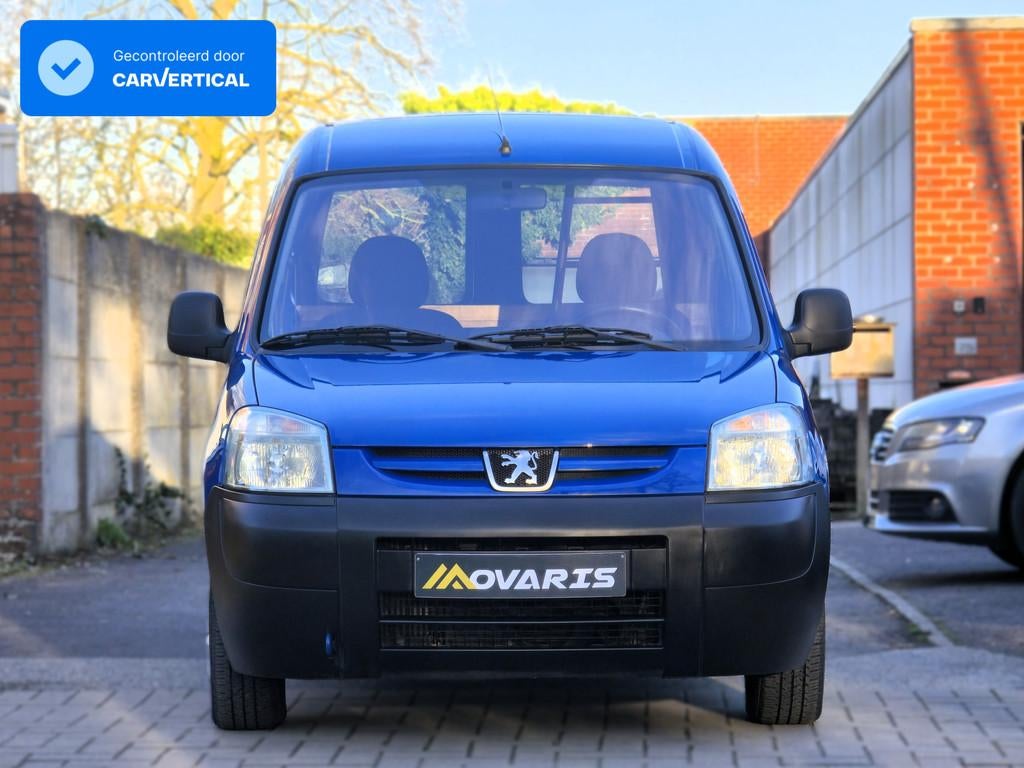 Peugeot Partner 1.6HDI Lichte vracht 75pk Ex-politie, Auto's, Peugeot, Voorwielaandrijving, 4 cilinders, Blauw, Bedrijf