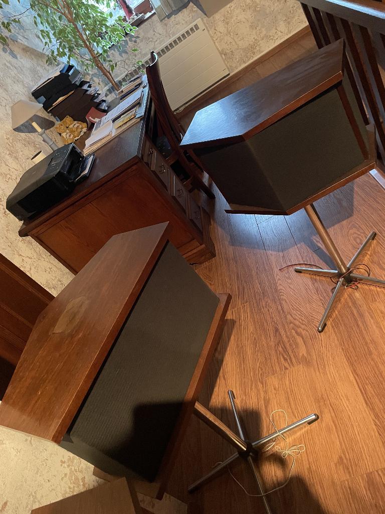 4 stuks Bose 901 serie II speakers met 1 equalizer, Audio, Tv en Foto, Luidsprekerboxen, Ophalen, Gebruikt, Bose