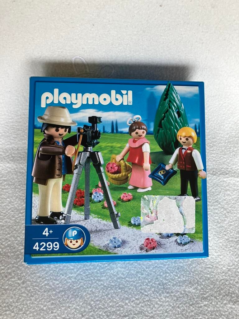 Photographe avec 2 enfants mariés - Playmobil - Nouveau, Enlèvement ou Envoi, Neuf, Ensemble complet