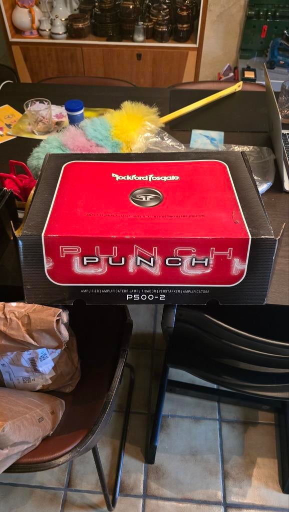Rockford fosgate punch p500-2 versterker, Audio, Tv en Foto, Versterkers en Ontvangers, Ophalen
