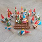 David de kabouter - 22 kabouters met zeldzaam vlot, Verzenden, Gebruikt