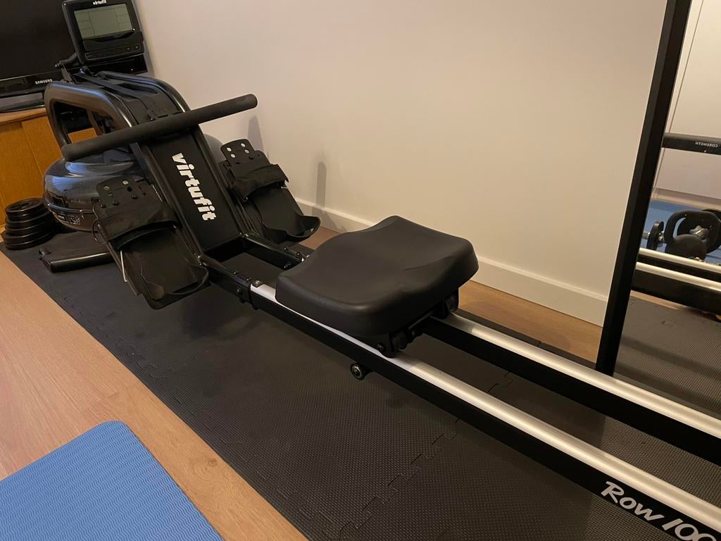 Roeitoestel Virtufit Row 1000, met water, Sport en Fitness, Fitnessapparatuur, Ophalen, Zo goed als nieuw