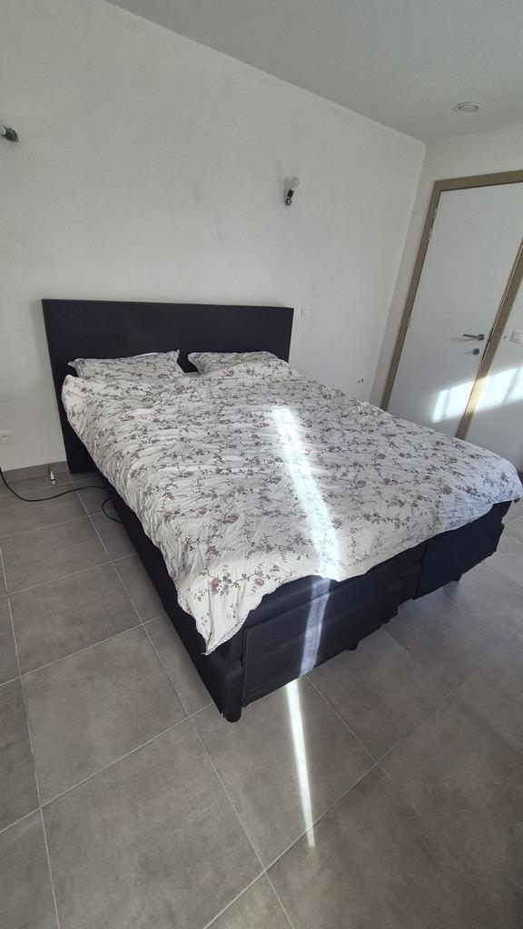 Elektrische boxspring, Maison & Meubles, Chambre à coucher | Lits boxsprings, Comme neuf, 160 cm, 200 cm, Enlèvement