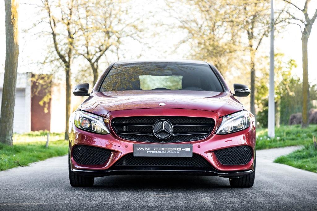 Mercedes C180 AMG Berline * Burmester * Pano * Camera * Navi, Auto's, Automaat, Achterwielaandrijving, 4 cilinders, Bedrijf