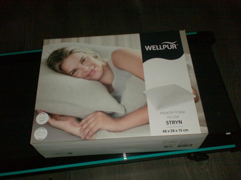 mooi hoofdkussen nieuw wellpur, Eenpersoons, Wit, Nieuw, Ophalen of Verzenden