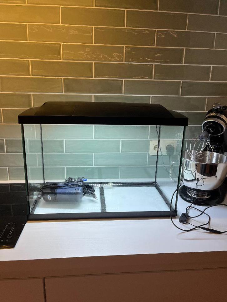 Aquarium Superfish 60l, Dieren en Toebehoren, Vissen | Aquaria en Toebehoren, Zo goed als nieuw, Leeg aquarium, Ophalen