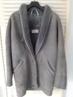 Mouton tourné damesjas grijs m 42, Enlèvement, Comme neuf, Taille 42/44 (L), Gris