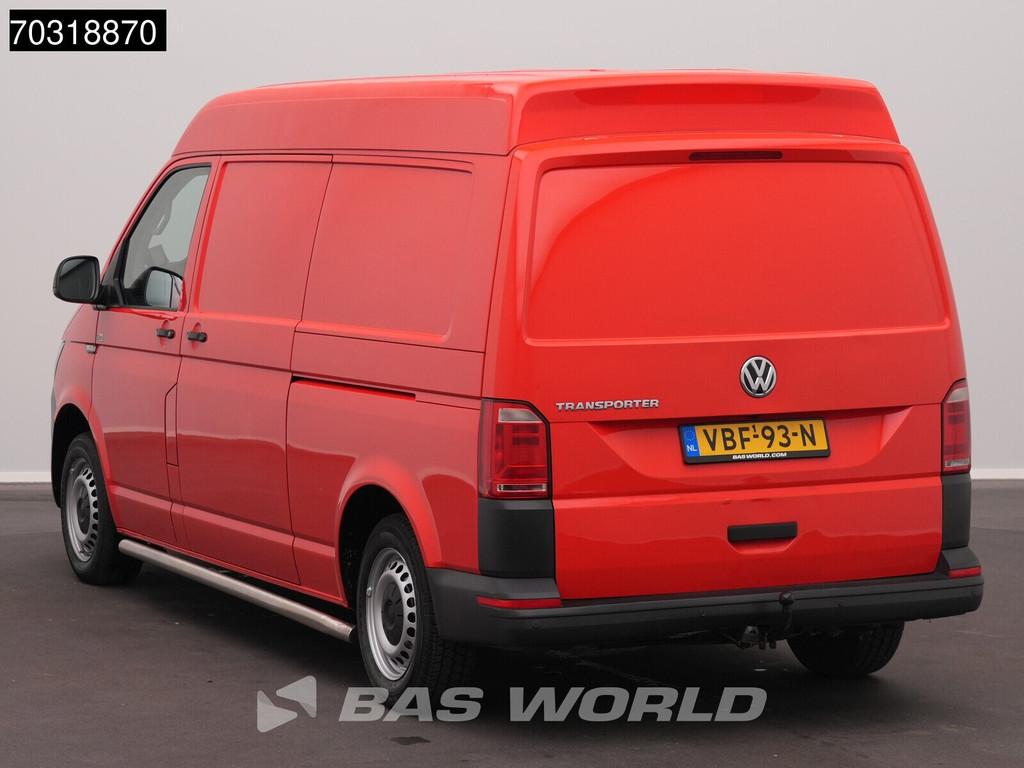 Volkswagen Transporter 150PK Benzine Dubbele schuifdeur IL2H, Autos, Camionnettes & Utilitaires, Rouge, Achat, Entreprise, 2 places