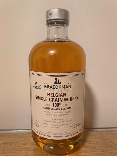 Braeckman whisky, Verzamelen, Wijnen, Ophalen of Verzenden