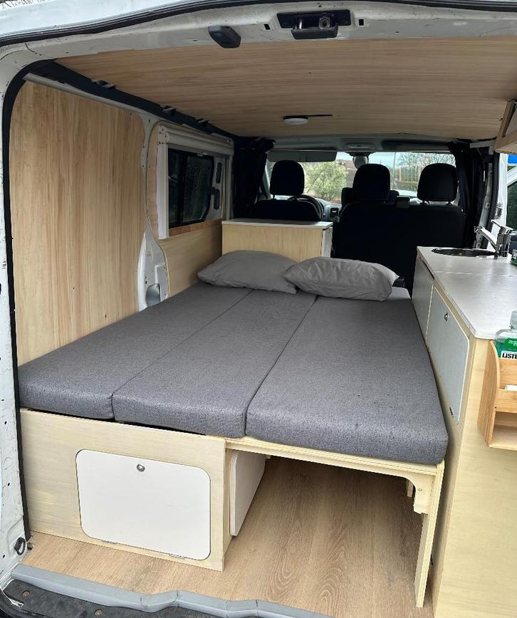 Van aménagé Opel Vivaro B 2016, Autos, Opel, Particulier, Vivaro, ABS, Airbags, Air conditionné, Alarme, Bluetooth, Feux de virage