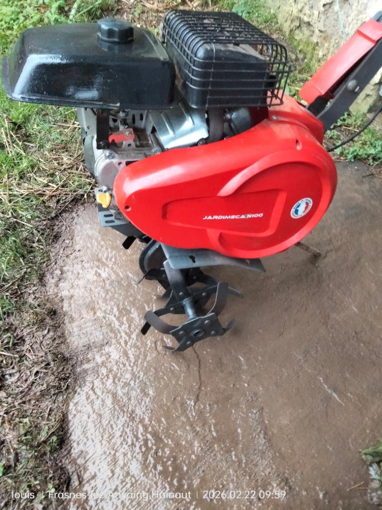 Motobineuse Jardimeca N100, Enlèvement, Utilisé, Essence, PUBERT