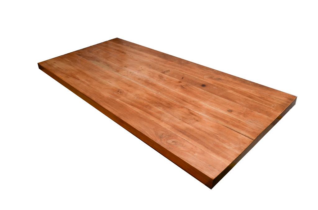 Plateau de table en teck, Enlèvement, Dessus de la table