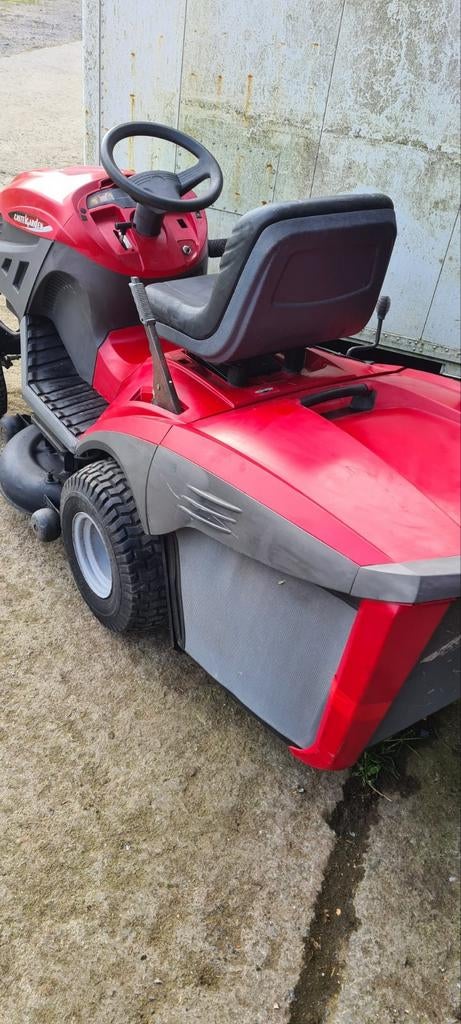 Castelgarden zitmaaier, Ophalen