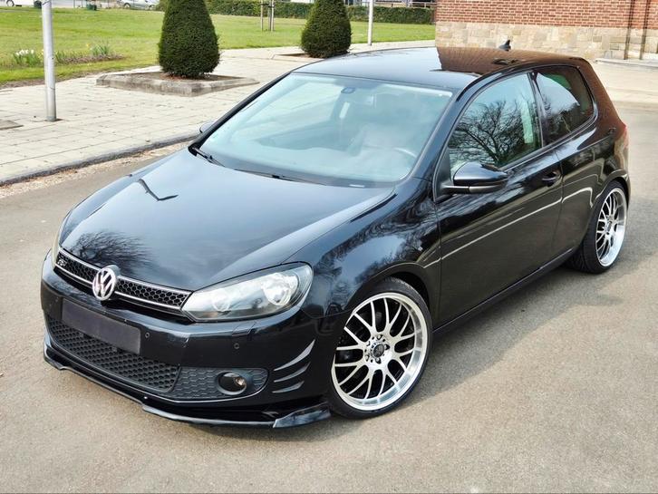 Zeer Mooie Volkswagen Golf 6 R Line DSG 160 PK Leder Benzine, Auto's, Volkswagen, Bedrijf, Te koop, Golf, Airbags, Bochtverlichting
