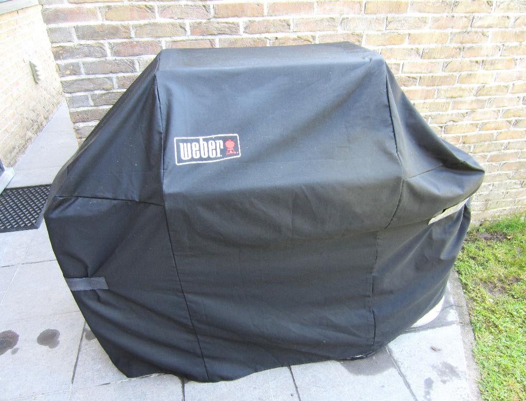 Gasbarbecue Weber Genisis met afdekhoes en handleiding, Jardin & Terrasse, Barbecues à gaz, Enlèvement, Utilisé