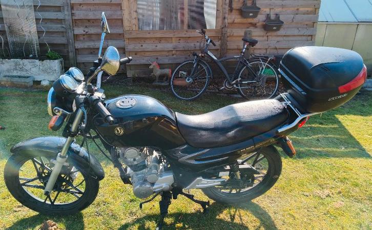 SYM XS125-K zwart, Motos, Motos Autre, jusqu'à 11 kW, 1 cylindre, Enlèvement