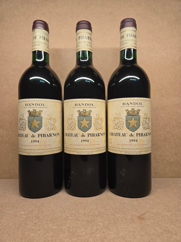3x Ch de Pibarnon 1994 (Bandol), Verzamelen, Wijnen, Ophalen