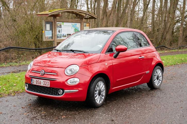 Fiat 500 C, Autos, Fiat, Particulier, ABS, Airbags, Air conditionné, Android Auto, Bluetooth, Ordinateur de bord, Verrouillage central