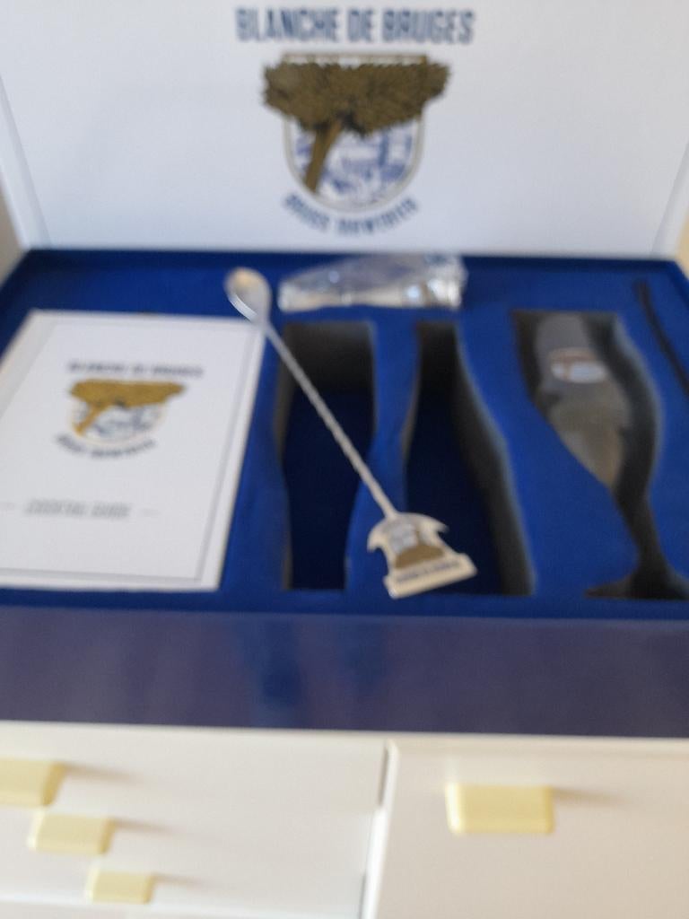 Set à bière Blanc de Bruges, Enlèvement ou Envoi, Neuf, Bouteille(s), Autres marques
