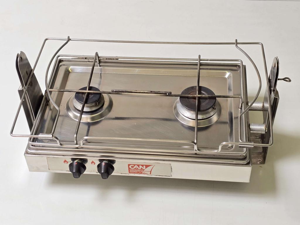 Cardanisch 2 pits KOOKTOESTEL fornuis gebruikt, Sports nautiques & Bateaux, Accessoires navigation, Utilisé, Cuisine et Sanitaires