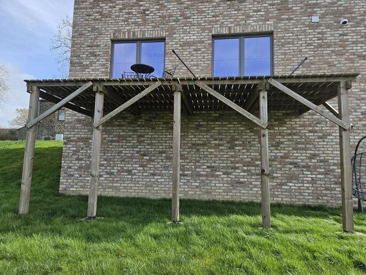 Terrasse sur pilotis, Jardin & Terrasse, Terrasses, Utilisé, Bois, Enlèvement