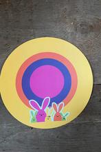 Pasen: zeer mooie ronde kartonnen!, Ophalen, Zo goed als nieuw