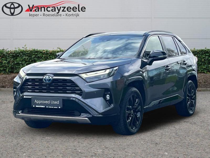 Toyota RAV-4 Style Plus 4X4+afneembare trekhaak+360cam+gps, Emergency brake assist, 5 deurs, Hybride Elektrisch/Benzine, Rav4