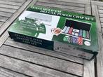 Texas Hold’em Deluxe Poker Chip Set, Ophalen, Zo goed als nieuw