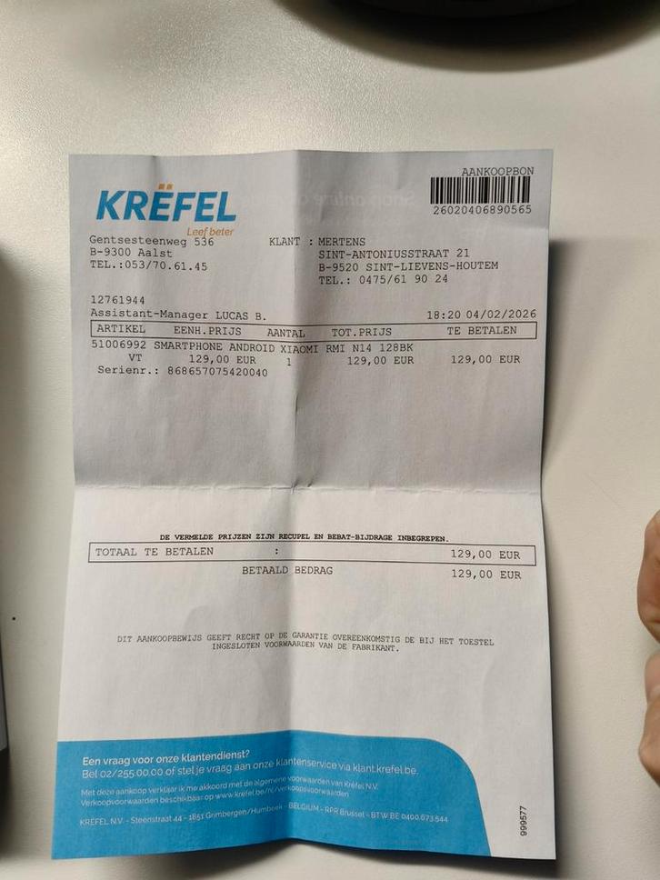 Redmi note 14 4g zwart .. zo goed als nieuw.., Télécoms, Téléphonie mobile | Marques Autre, Enlèvement