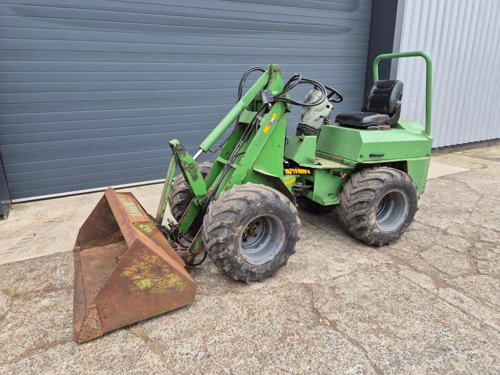 Pelle et chargeuse articulée Striegel 190, Enlèvement