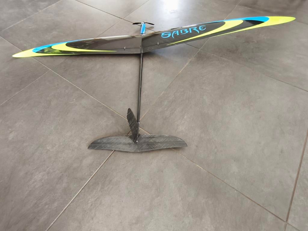 Dlg f5k merk Sabre full Carbon fiber kit vliegklaar, Hobby en Vrije tijd, Ophalen