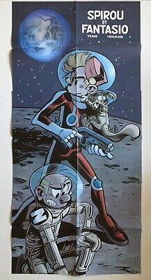 Poster géant Spirou et Fantasio (+ Spip !) + magazines Spiro, Livres, Neuf, Vehlmann et Yoann, Enlèvement ou Envoi, Série complète ou Série