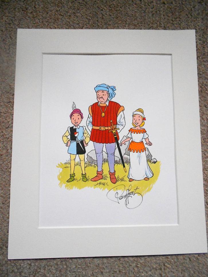 Suske en Wiske -De Tartaarse Helm -originele tek Paul Geerts, Livres, BD, Neuf, Enlèvement ou Envoi