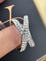 Victoria ring stainless steel, Met kristal, IJzer of Staal, Nieuw, Ophalen of Verzenden