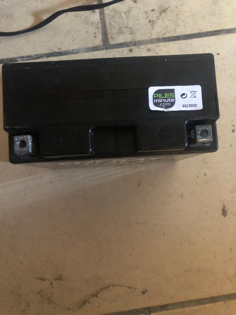 Batterie moto, Enlèvement, Utilisé