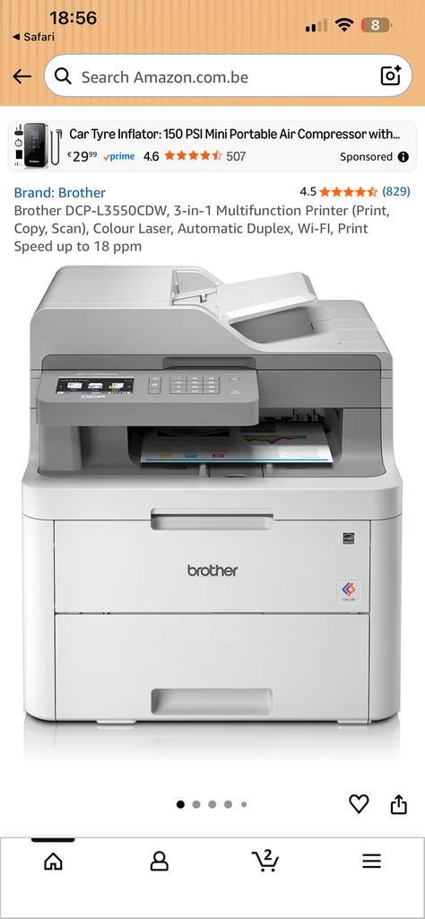 Imprimantes laser couleurs, Computers en Software, Printers, Zo goed als nieuw, Ophalen