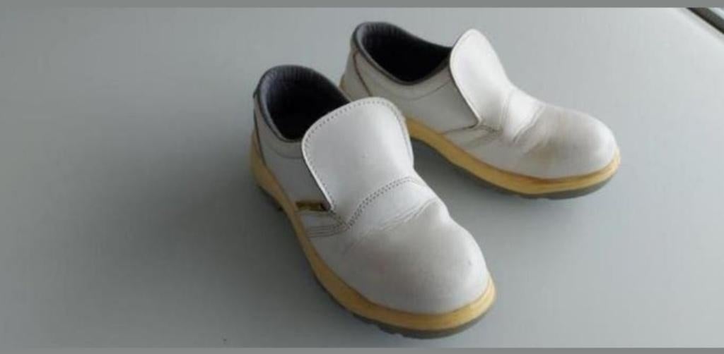 Witte veiligheidsschoenen maat 37 merk saffety, Ophalen of Verzenden, Gebruikt