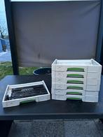 Te koop: 7 laden van Festool Systainer en Sortainers, Doe-het-zelf en Bouw, Ophalen, Gebruikt