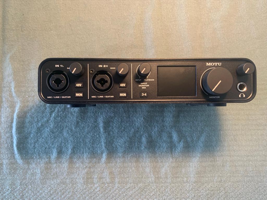 MOTU M4 audio-interface, Computers en Software, Geluidskaarten, Zo goed als nieuw, Extern, Ophalen of Verzenden