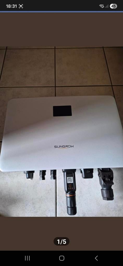 Omvormer sungrow, Doe-het-zelf en Bouw, Zonnepanelen en Toebehoren, Ophalen