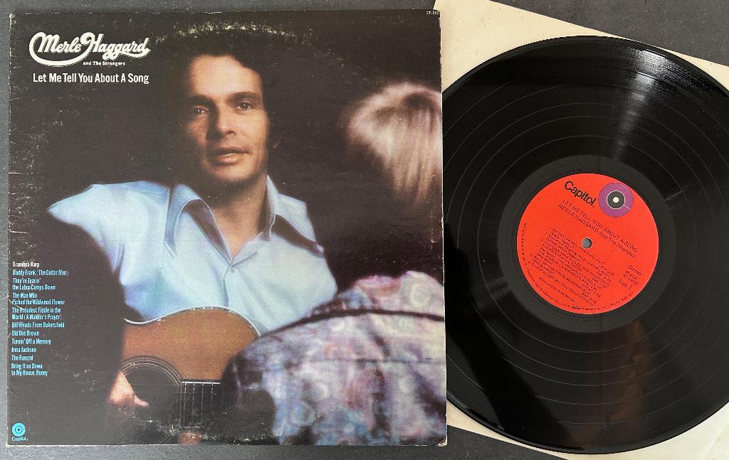 MERLE HAGGARD - Let me tell you about a song ( LP ), Verzenden, 1970 - 1979, Zo goed als nieuw, 12 inch