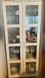 IKEA Brimnes vitrinekast, Huis en Inrichting, Kasten | Vitrinekasten, Ophalen, Met plank(en), Glas, 50 tot 100 cm