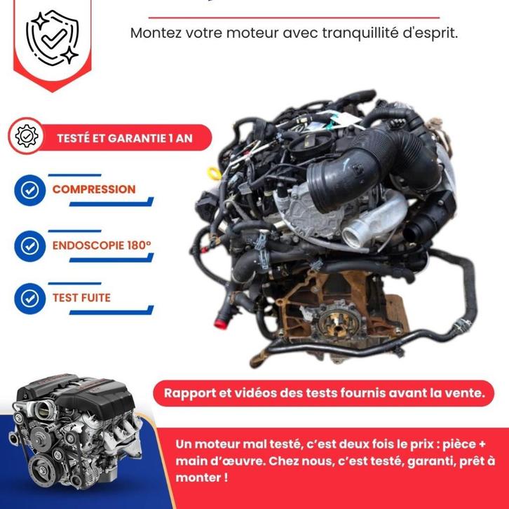 Complete motor audi q3 a3/vw golf vi gtd passat, Auto-onderdelen, Motor en Toebehoren, Audi, Seat, Skoda, Nieuw, Ophalen of Verzenden