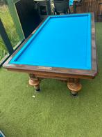 Antieke biljarttafel uit Dordrecht Klassiek carambolebiljart, Sport en Fitness, Biljarten en Poolen, Ophalen